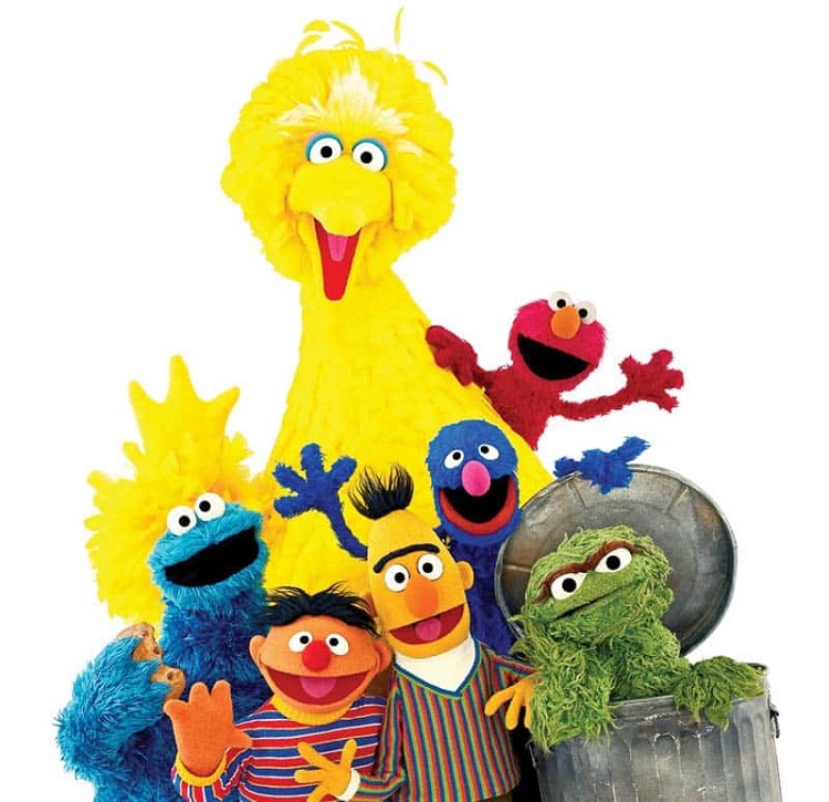 Muppets from Sesame Street